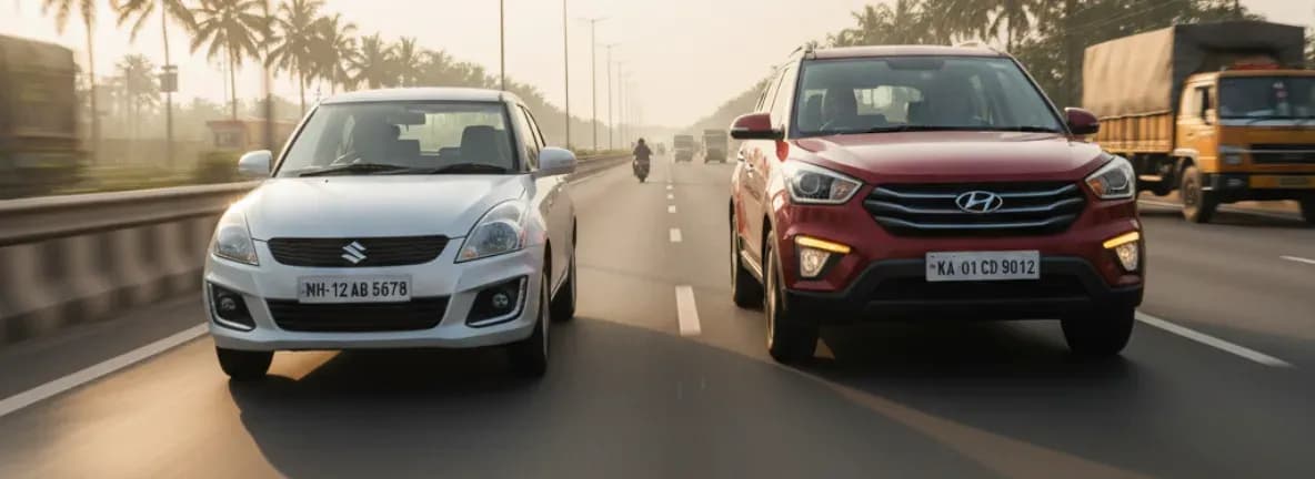 How Insurance Premiums Differ Between Highway vs. City Drivers in India